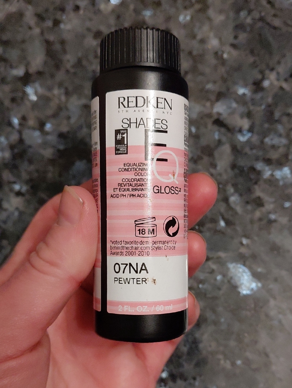 Redken Shades EQ Gloss Demi-Permanent Hair Color — Pewter (07NA)